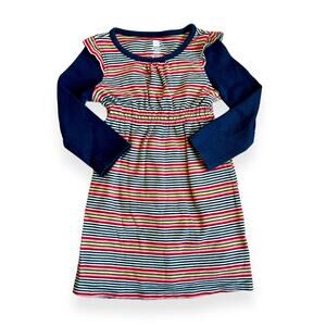 Tea Collection Eniko Stripe Layered Sleeve Dress Girls 2